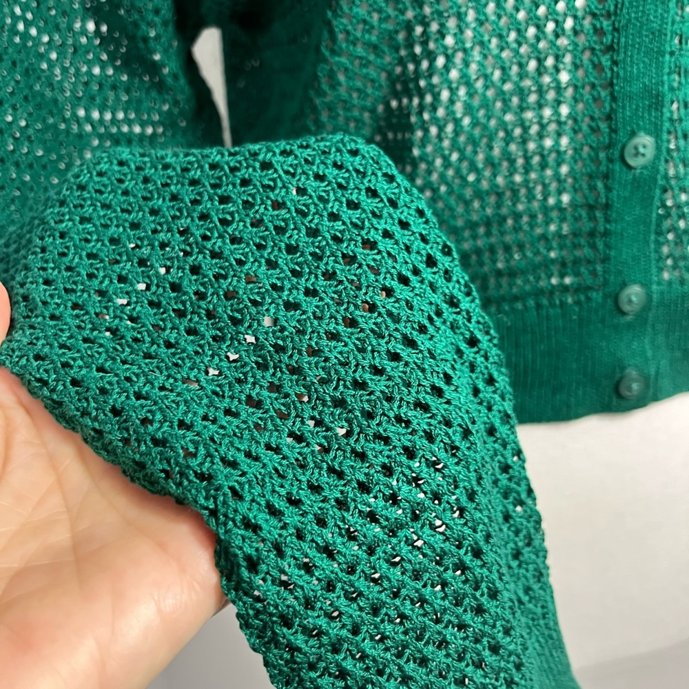 UNIQLO CROCHET CROPPED SWEATER NEW WITH TAG (867) - Picture 9 of 14